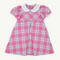 Princess Pleat Dress - Brenton Point Plaid