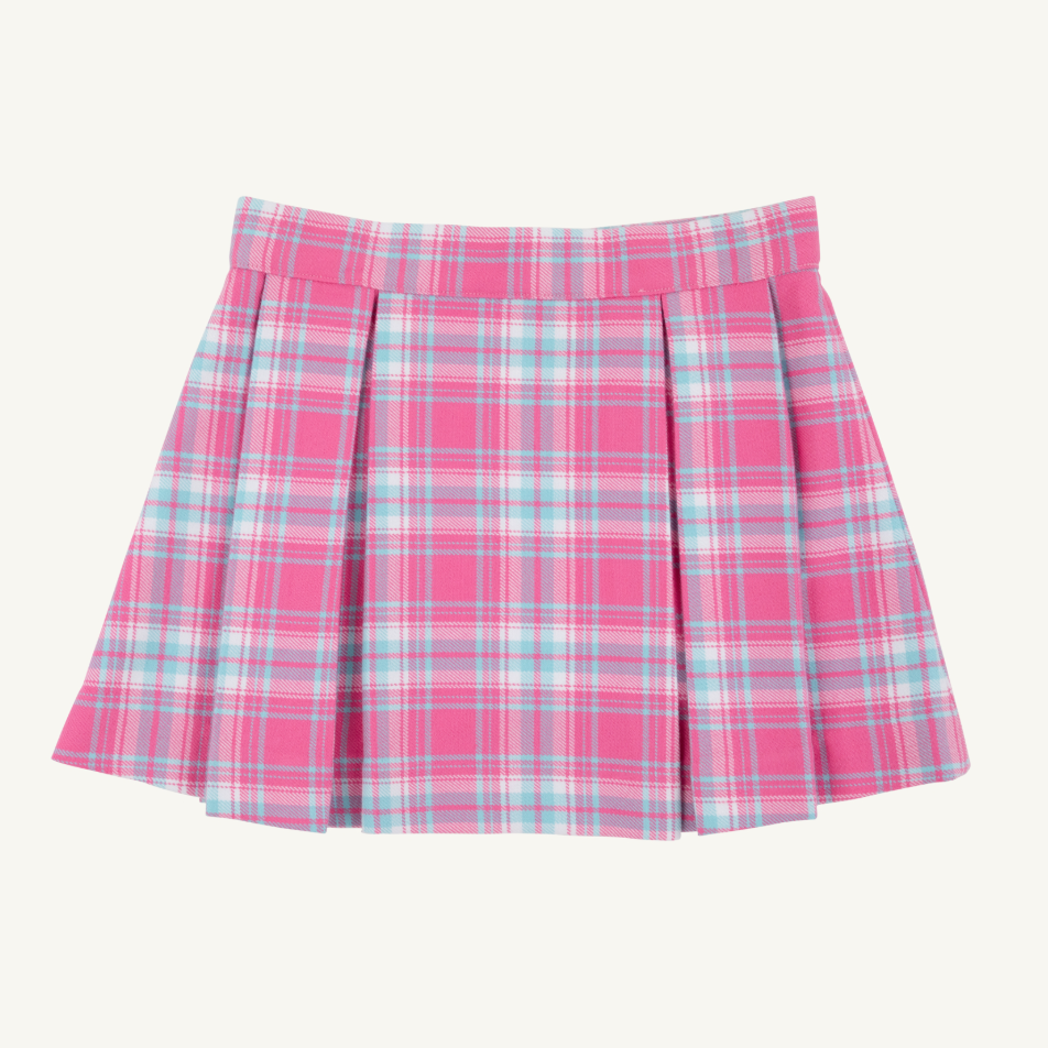 Parson Pleated Skirt - Brenton Point Plaid