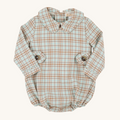 L/S Brentley Bubble - Henry Clay Houndstooth (Edisto Egg Blue)