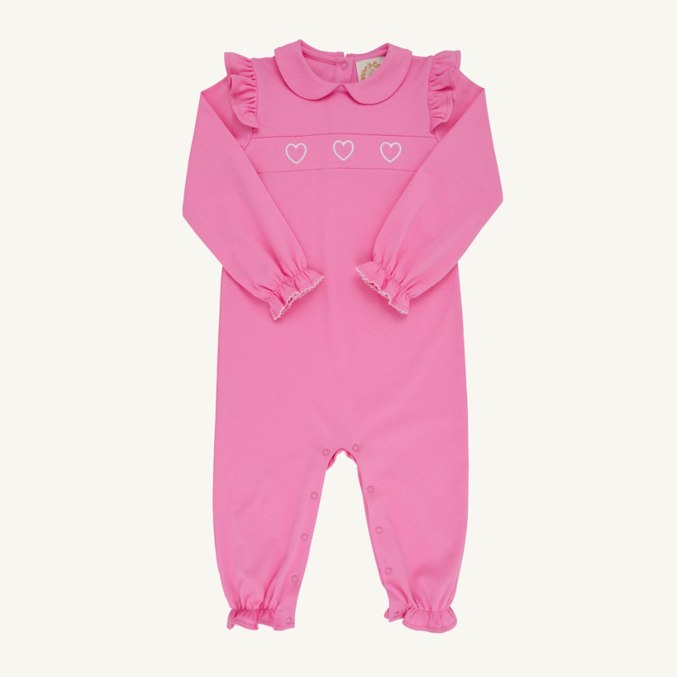 Biltmore Romper - Winter Park Pink / Hearts