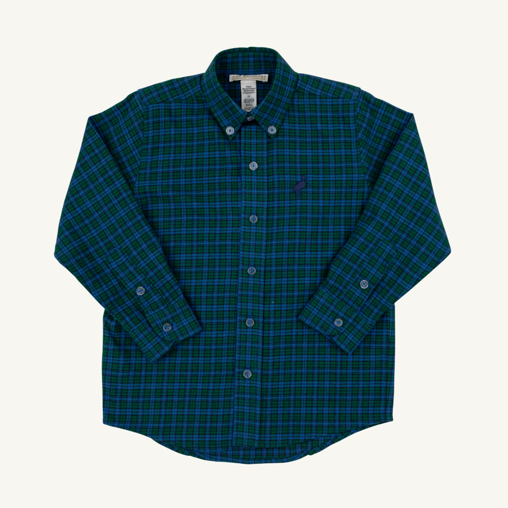 Dean's List Dress Shirt - Woodlake Point Plaid