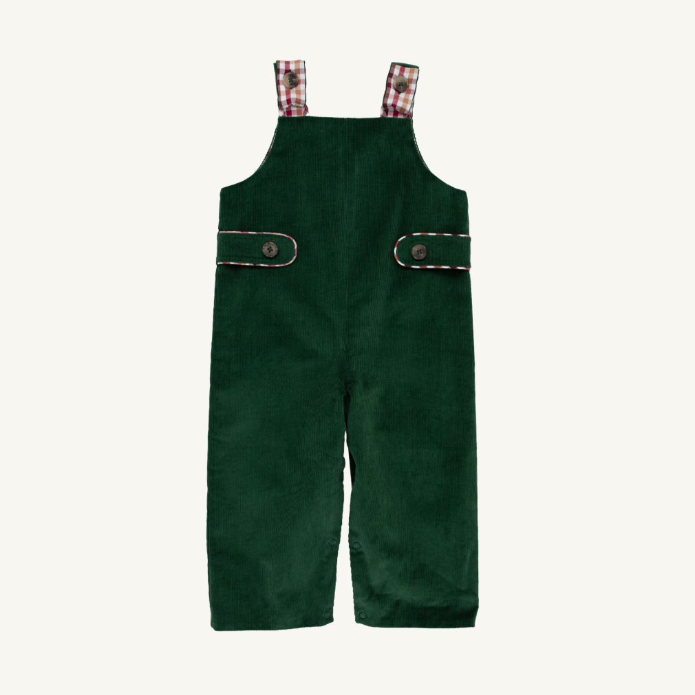 Ivy League Longall - Grier Green Corduroy/ Easton Pond Plaid