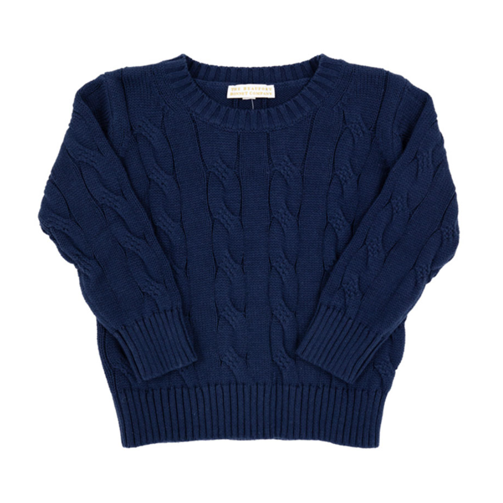 Crawford Crewneck - Nantucket Navy
