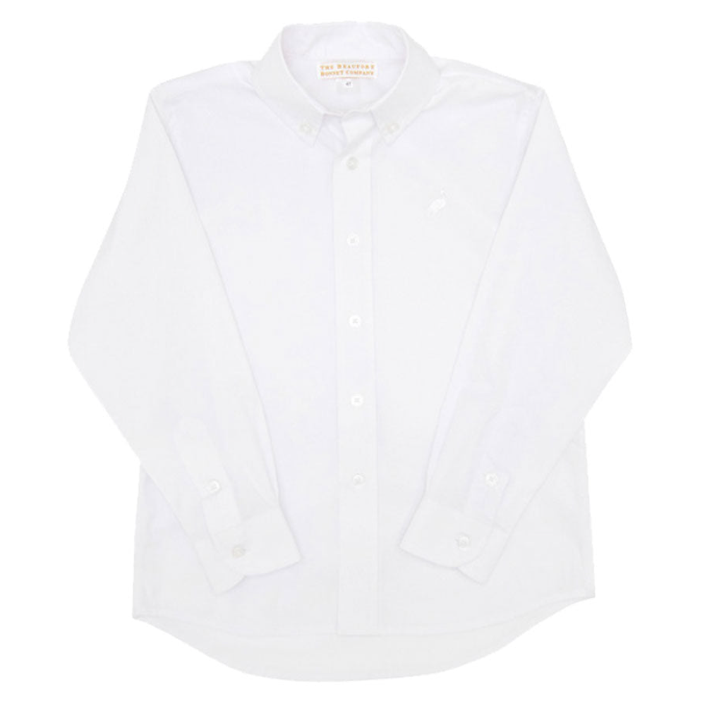 Dean's List Dress Shirt - Worth Ave White Oxford