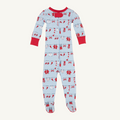 Knox's Night Night Footie - Santa's Laundry Line