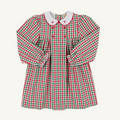 Della Marie Dress - Richmond Red/Kiawah Kelly Green Gingham