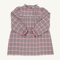 L/S Mary Baker Day Dress - Wicker Park Plaid/ Richmond Red