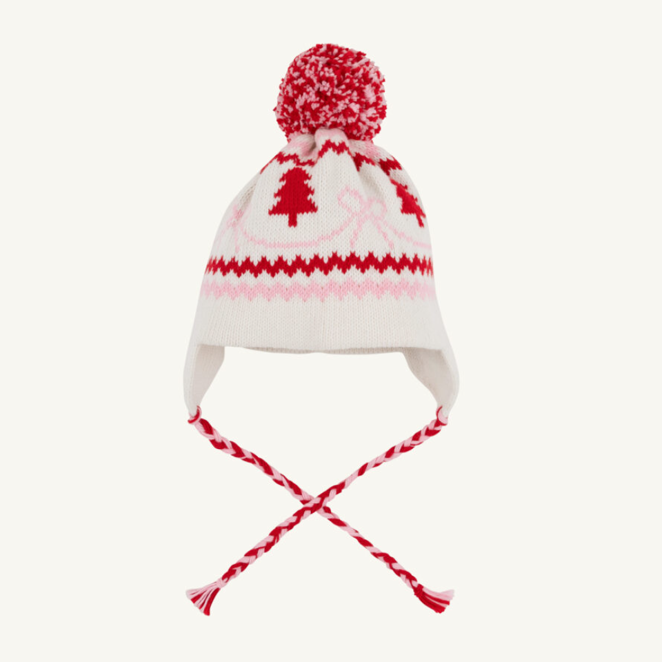 Parrish Pom Pom Hat - Bows and Trees