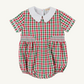 Brentley Bubble - Richmond Red/Kiawah Kelly Green Gingham
