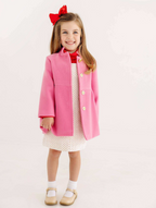 Penelope Peacoat - Hamptons Hot Pink/ Richmond Red
