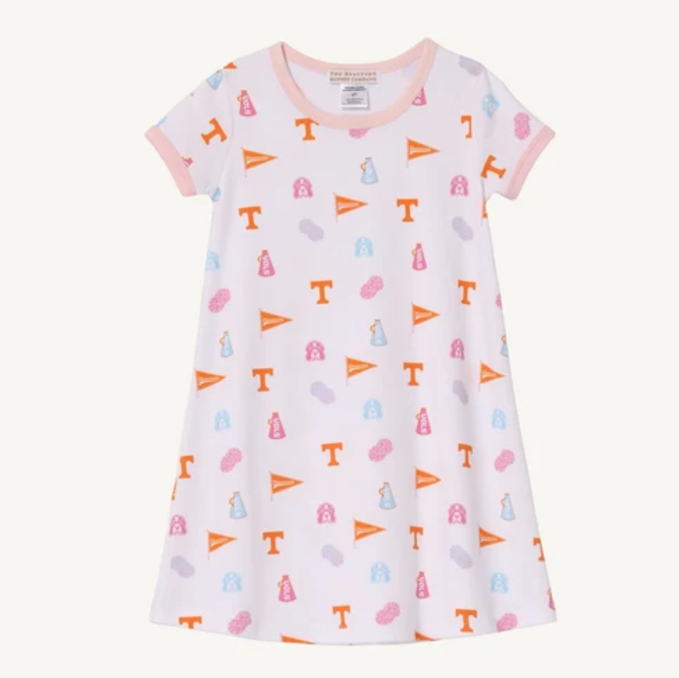 Polly Play Dress - Victory in Orange/ Palm Beach Pink
