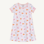 Polly Play Dress - Victory in Orange/ Palm Beach Pink