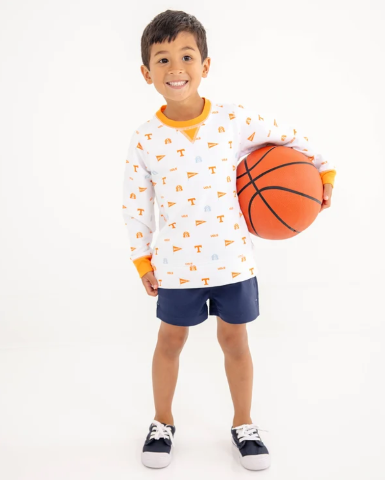 Boys Comfy Crewneck - Victory in Orange (Tennessee Orange)
