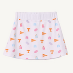 Searcy Skort - Victory in Orange/ Worth Ave White