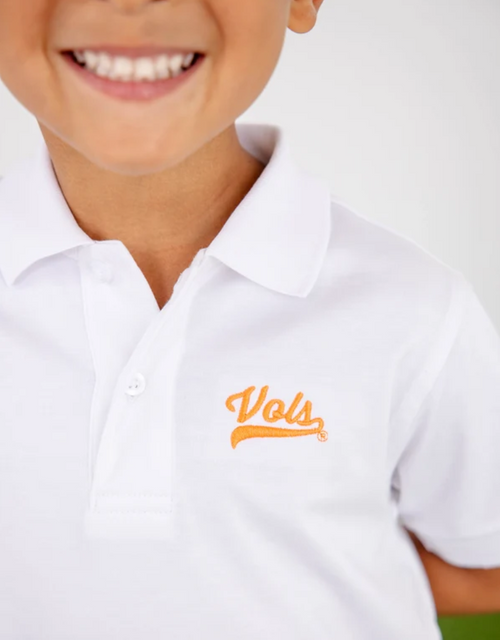 Prim & Proper Polo - Vols (Worth Ave White/Keeneland Khaki)