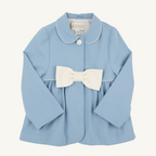 Pippa Peacoat - Barrington Blue/ Palmetto Pearl