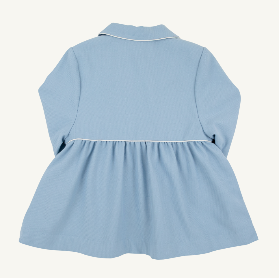 Pippa Peacoat - Barrington Blue/ Palmetto Pearl