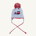 Parrish Pom Pom Hat - Train / Beale Street Blue
