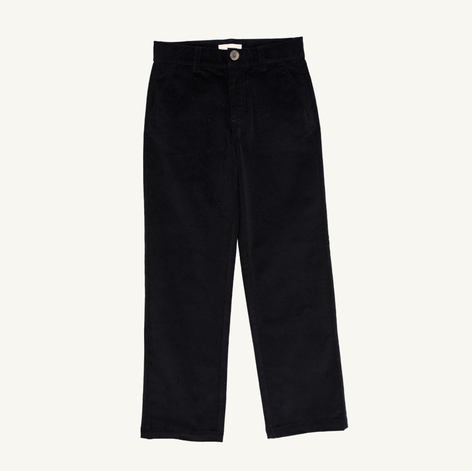 Corduroy Prep School Pants - Newport Night/ Richmond Red