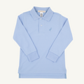 L/S Prim & Proper Polo - Beale Street Blue/ Barrington Blue