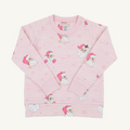 Cassidy Comfy Crewneck - Dear Santa (Palm Beach Pink Stripe)