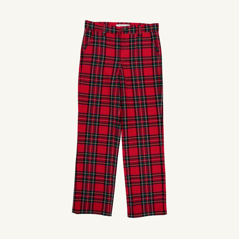 Prep School Pants - Society Prep Plaid/ Nantucket Navy