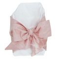 Silk Bow Swaddle  - Southern Blush