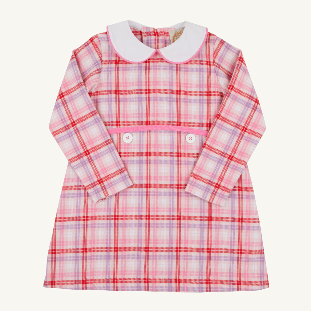 Lindy's Lunch Dress - Broadway Play Plaid