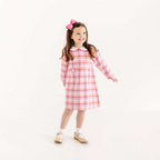 Lindy's Lunch Dress - Broadway Play Plaid