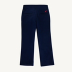 Twill Prep School Pants - Nantucket Navy/ Red