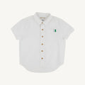 S/S Dean's List Dress Shirt - Worth Ave White