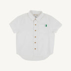S/S Dean's List Dress Shirt - Worth Ave White