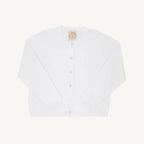 Cambridge Cardigan - Worth Ave White/Pearl