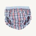 Beach Bum Cover - Pierce Mill Plaid Seersucker