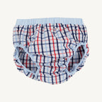 Beach Bum Cover - Pierce Mill Plaid Seersucker