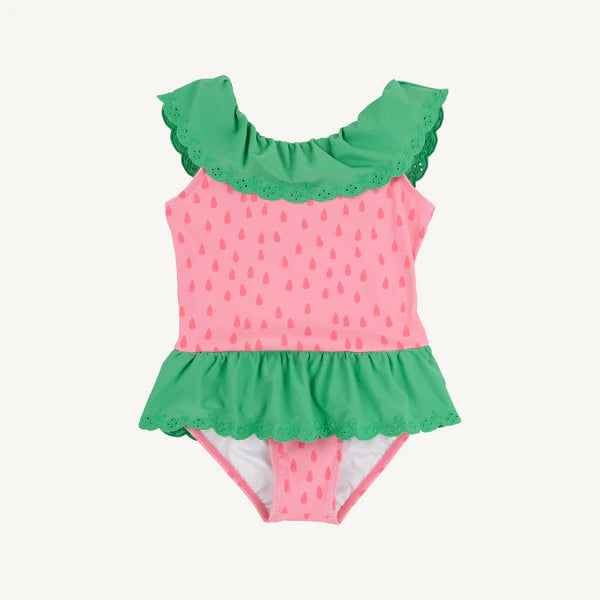 Sandy Swimsuit - Suffolk Seeds/ Gibson Island Green