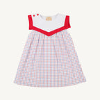 Sarah Sailboat Dress - Lake Powell Plaid