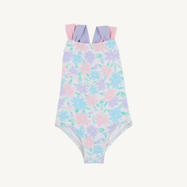 Seabrook Bathing Suit - Glastonbury Blooms/ Lauderdale Lavender