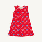 Sleeveless Polly Play Dress - Star Spangled Swag