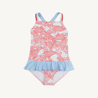 Taylor Bay Bathing Suit - Big Fish Red