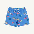 Tortola Swim Trunks - Here Fishy Fishy/ Newport Night