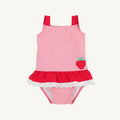 Grace Bay Bathing Suit - Strawberry