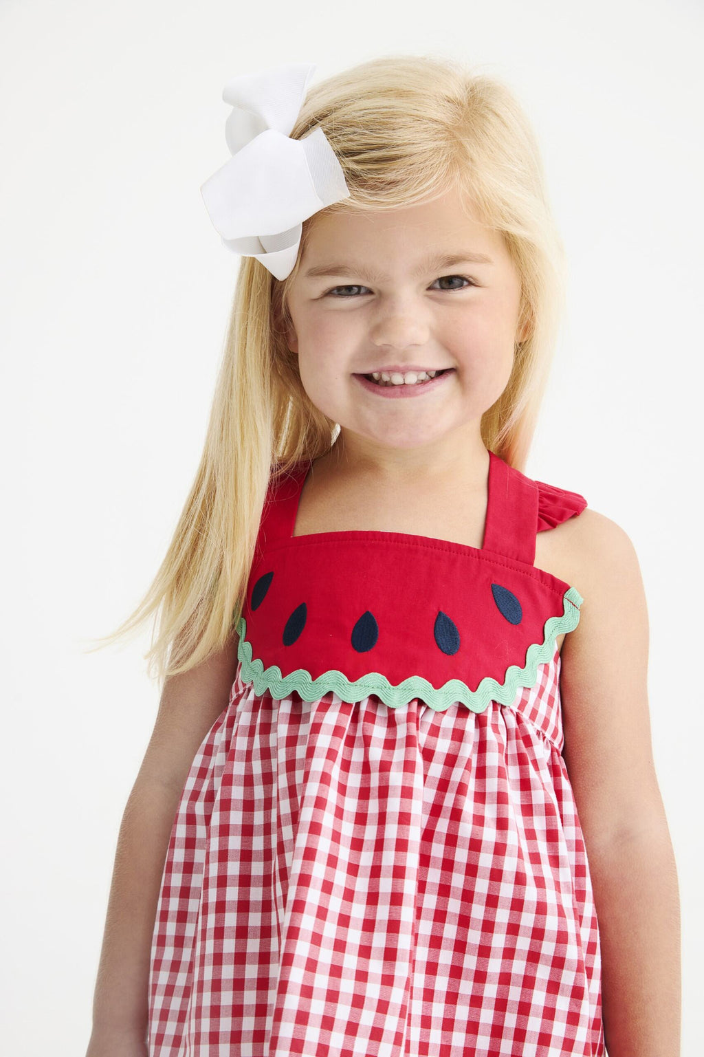Nancy's Novelty Set - Red Gingham/Watermelon