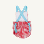 Sayre Sunsuit - Richmond Red Gingham